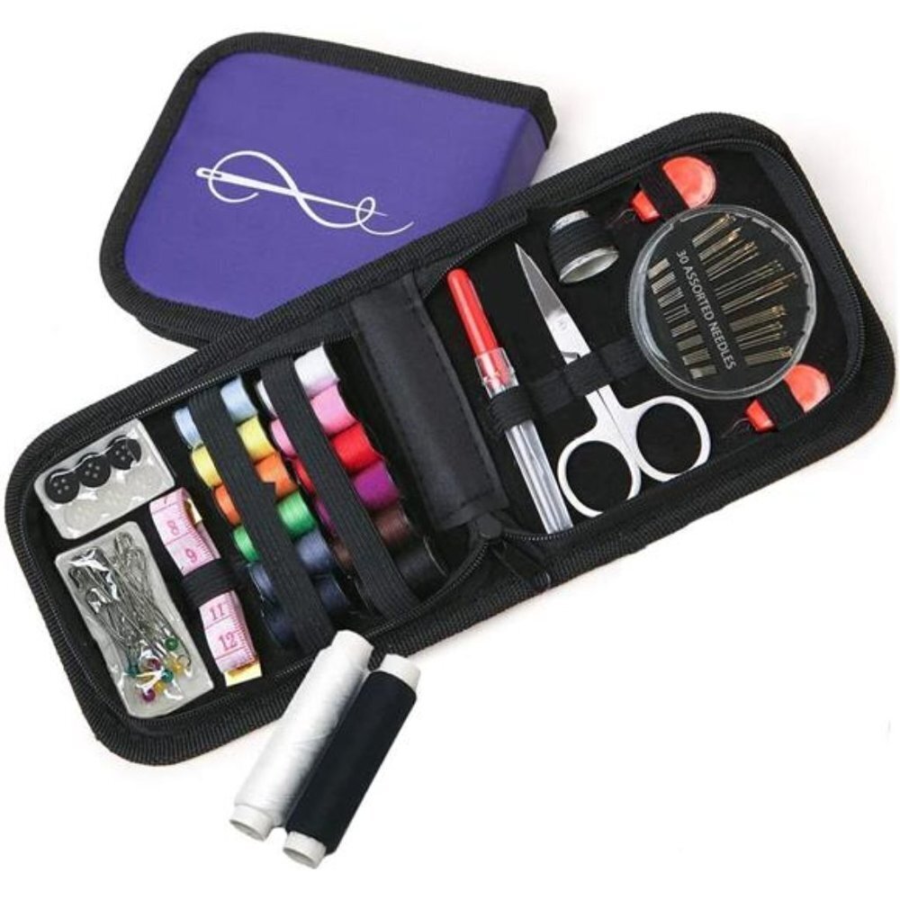 Mini Sewing Kit with Sewing Survival Ebook For Home, Travel, Emergency